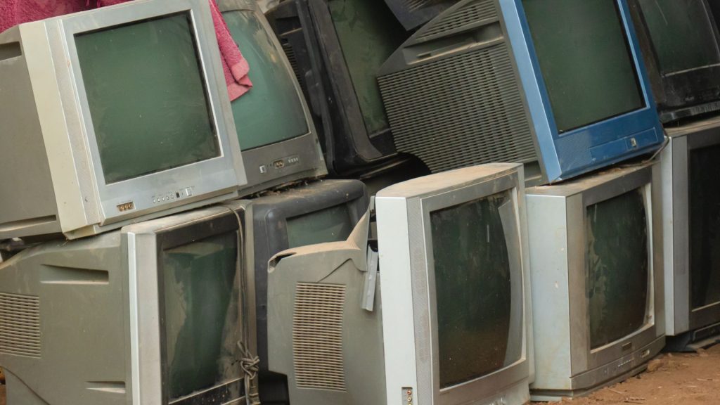 Old Televisions and Electronics